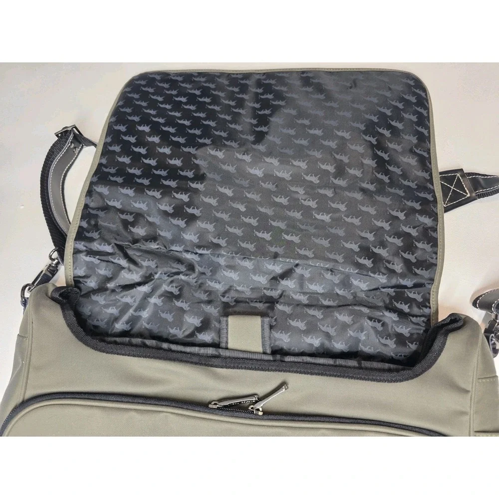 Vintage MGM GRAND Genuine Leather Laptop Travel Bag 20